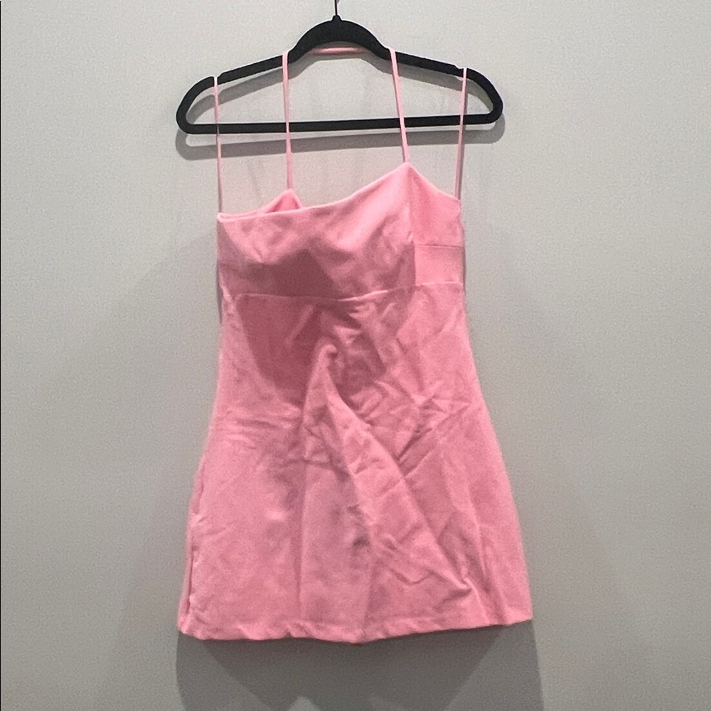 ZARA Pink One Strap Dress